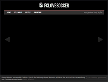 Tablet Screenshot of fclovesoccer.com